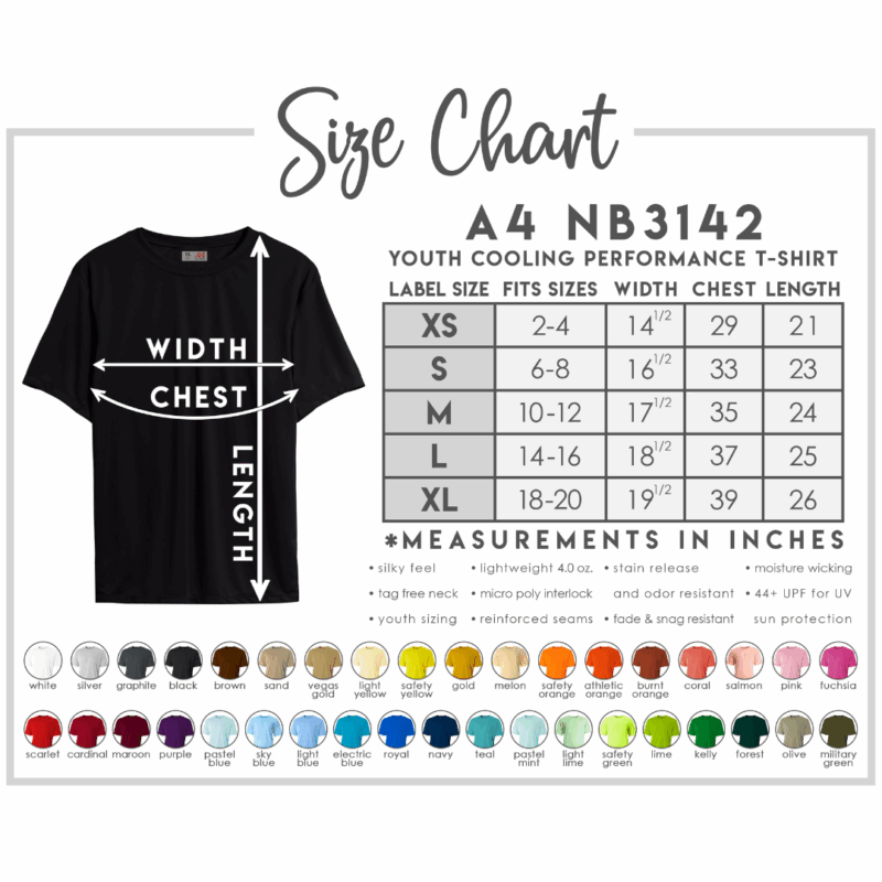 Youth Performance/Active T-Shirt - Image 2