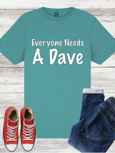 ASWC Staff: Custom Dave T-Shirt